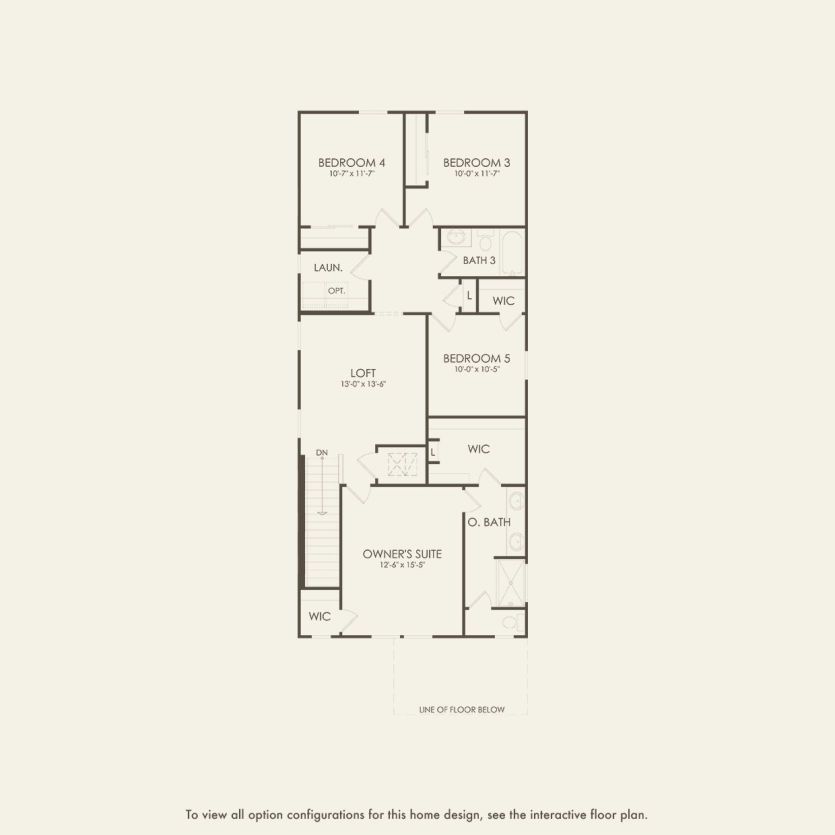 Second Floor 5 br / 3 ba