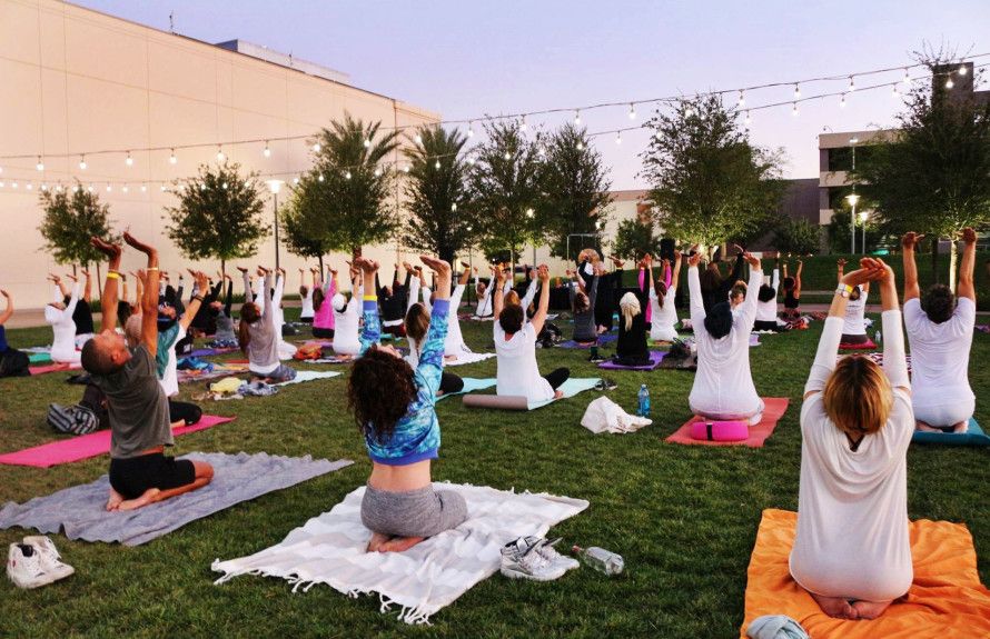 Yoga in Downtown Summerlin