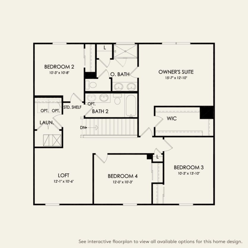 Second Floor 4 br / 2.5 ba