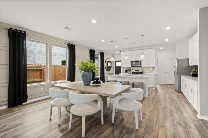 Open Concept Dining Area