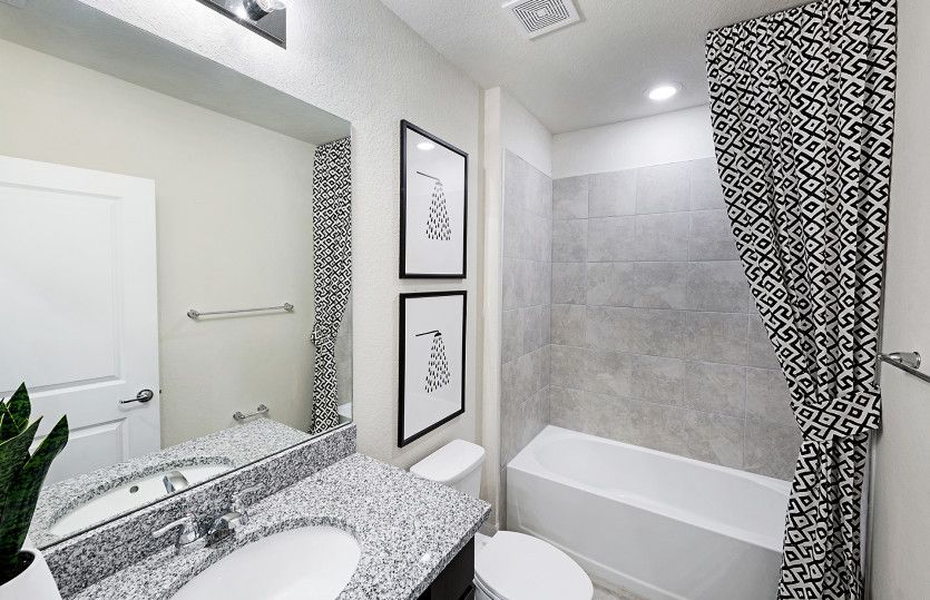 Secondary bathroom