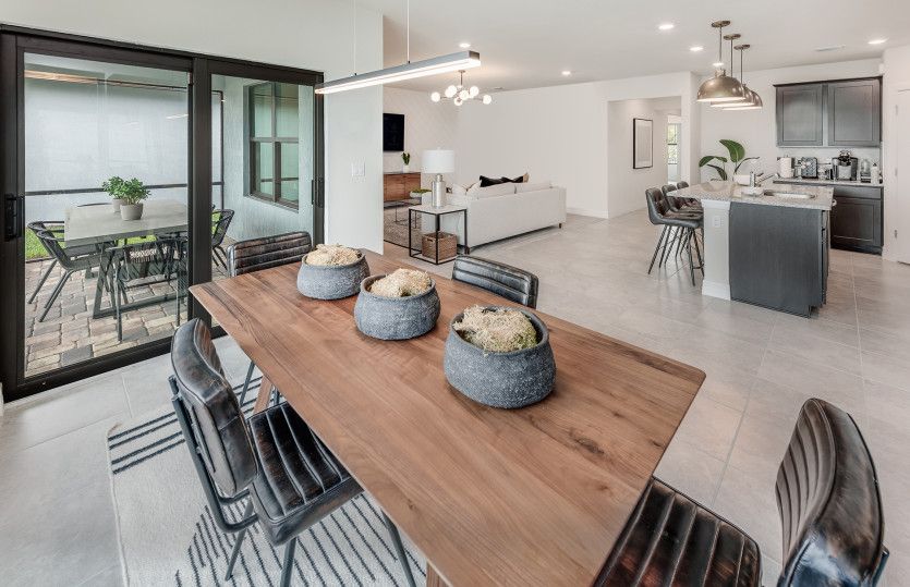 Cafe area, enjoy family dinners