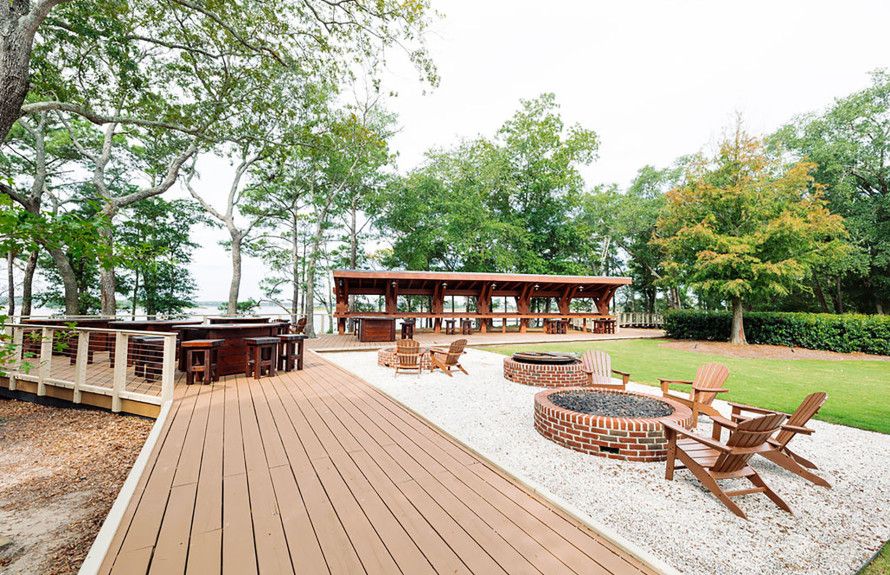 Outdoor fire pit at Ember Park