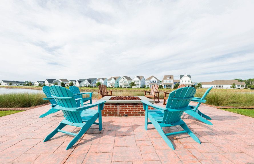 Relax by the fire pit