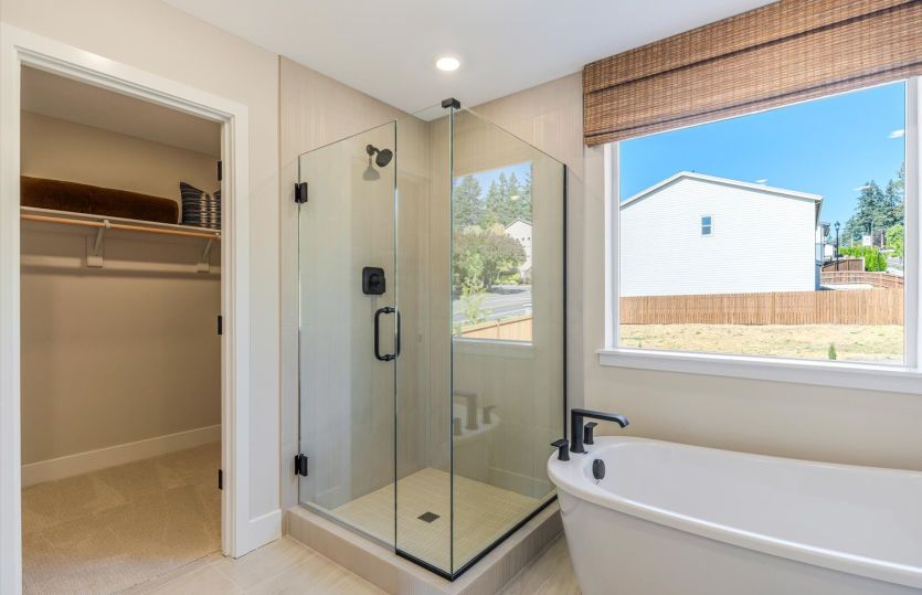 Primary suite bathroom
