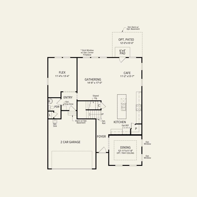 First Floor 4 br / 2.5 ba