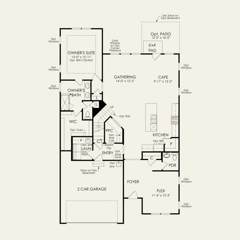 First Floor 4 br / 2.5 ba