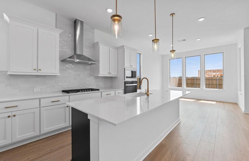 Open Kitchen and Dining Space