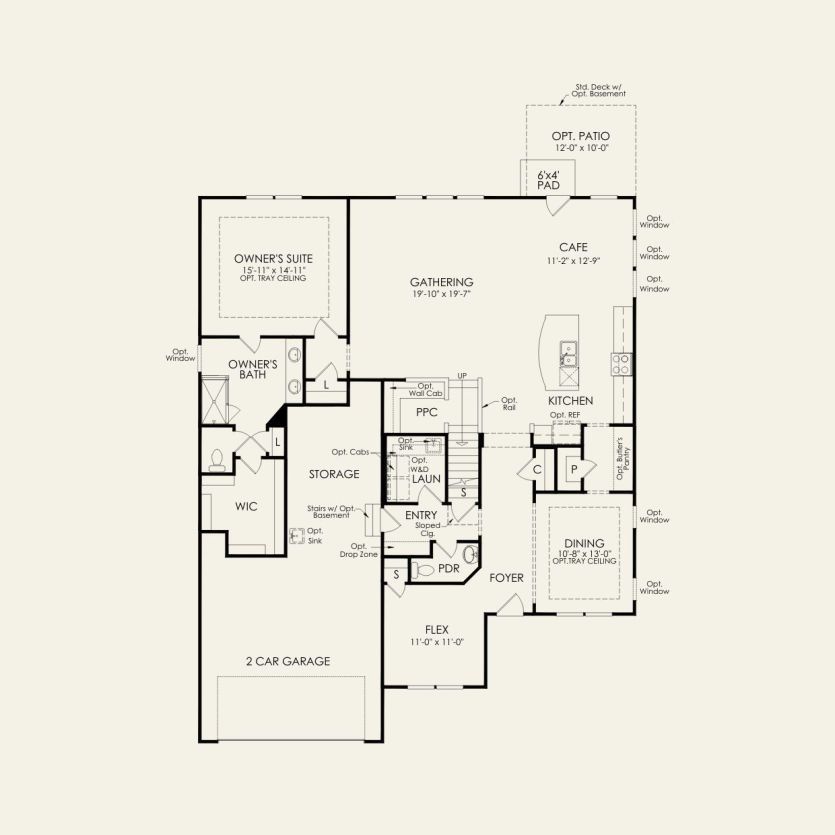 First Floor 4 br / 2.5 ba