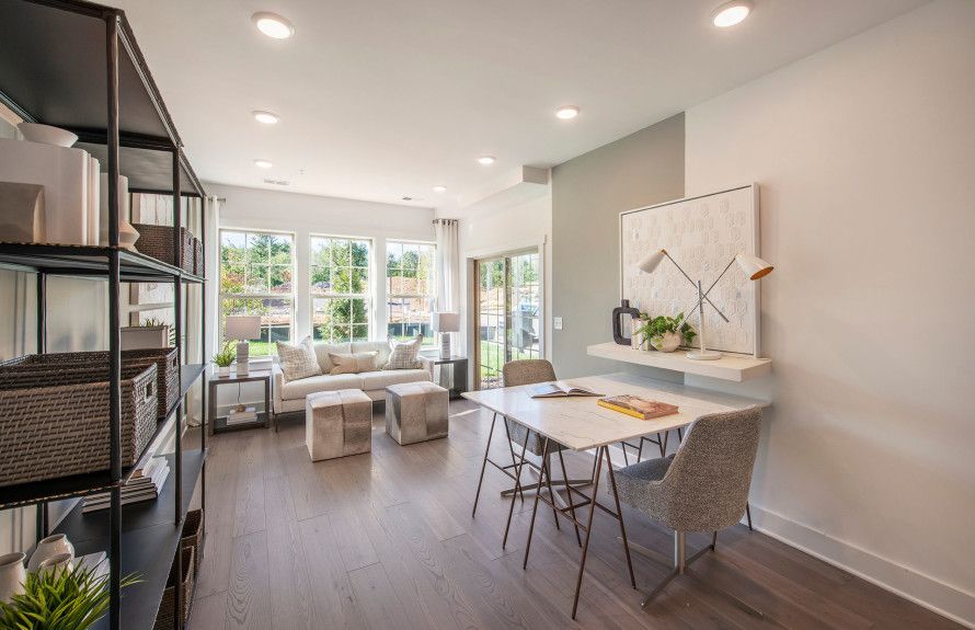 Open concept floor plans