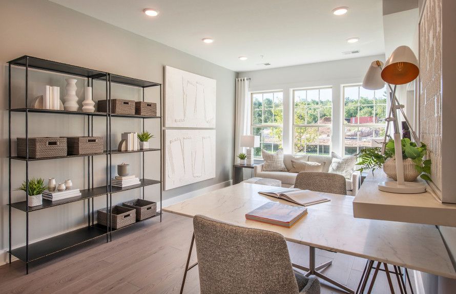 Open concept floor plans