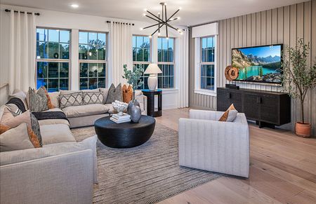 Open concept floor plans