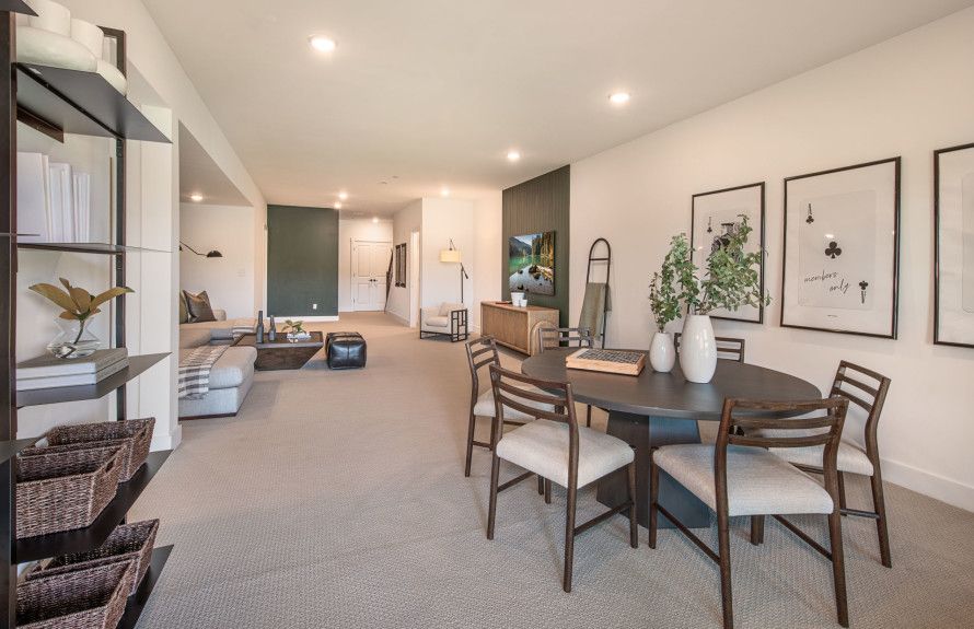 Finished basement