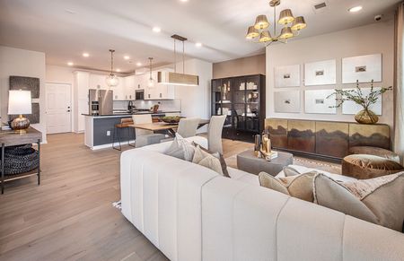 Open concept floor plans