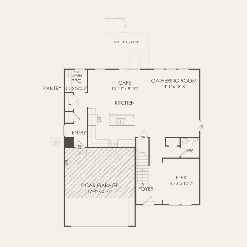 First Floor 3 br / 2.5 ba