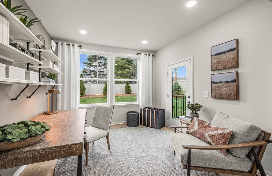 Bright and airy Sunroom