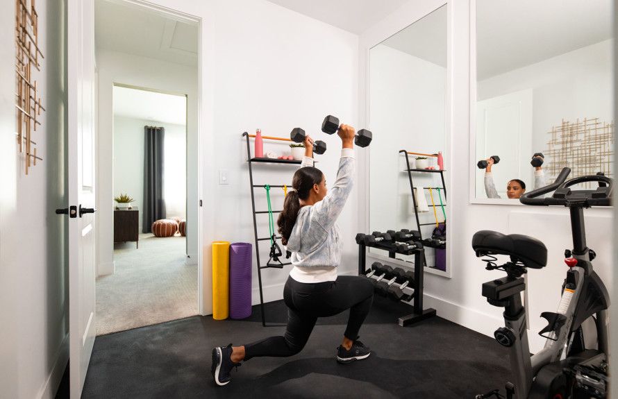 Your personal gym, your pace