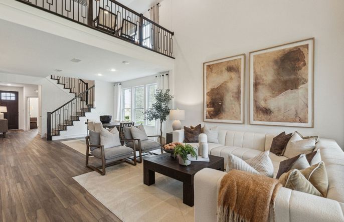 Spacious gathering rooms