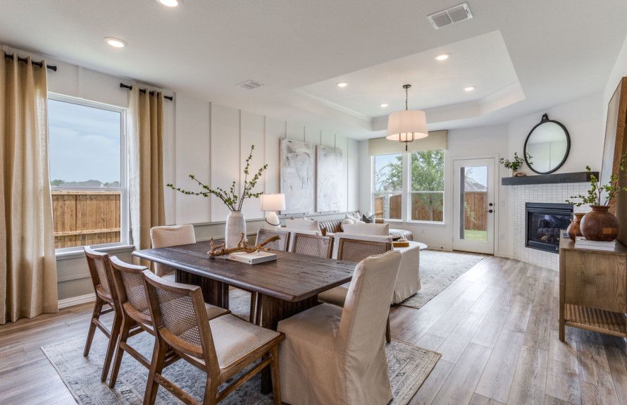 Designated dining areas