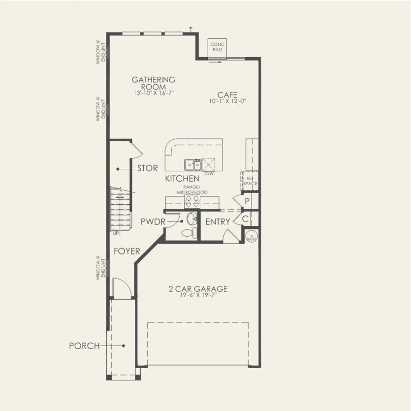 First Floor 3 br / 2.5 ba