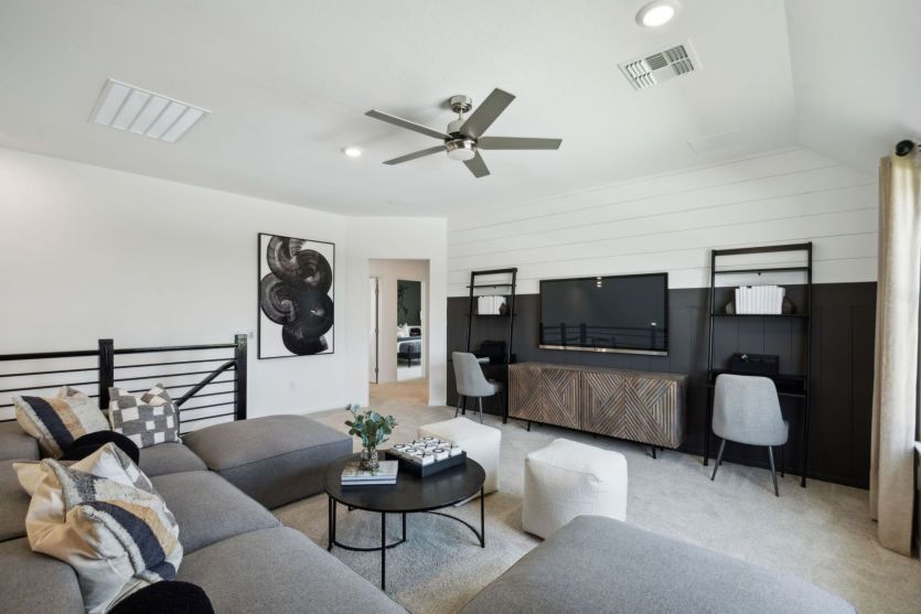 Loft Space on Second Floor