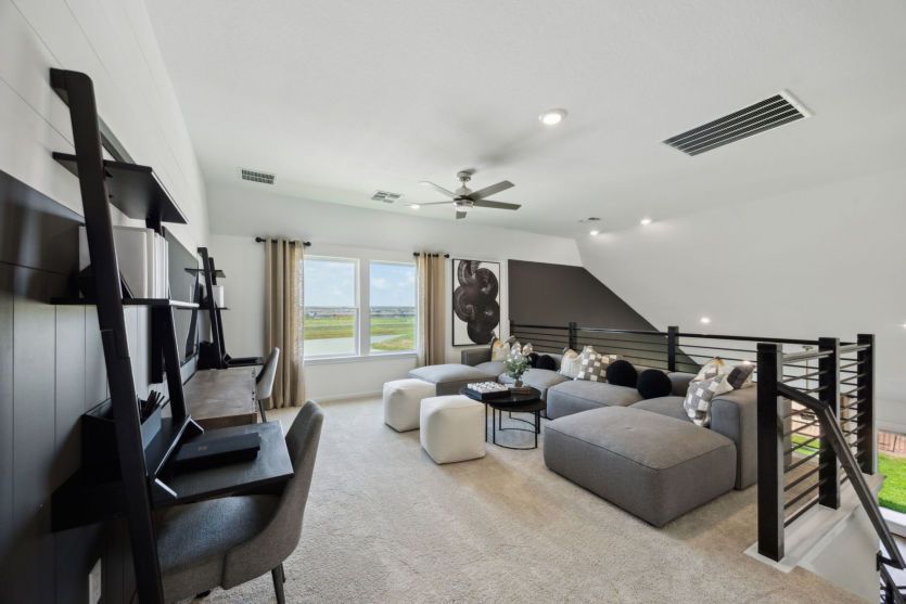Loft Space on Second Floor