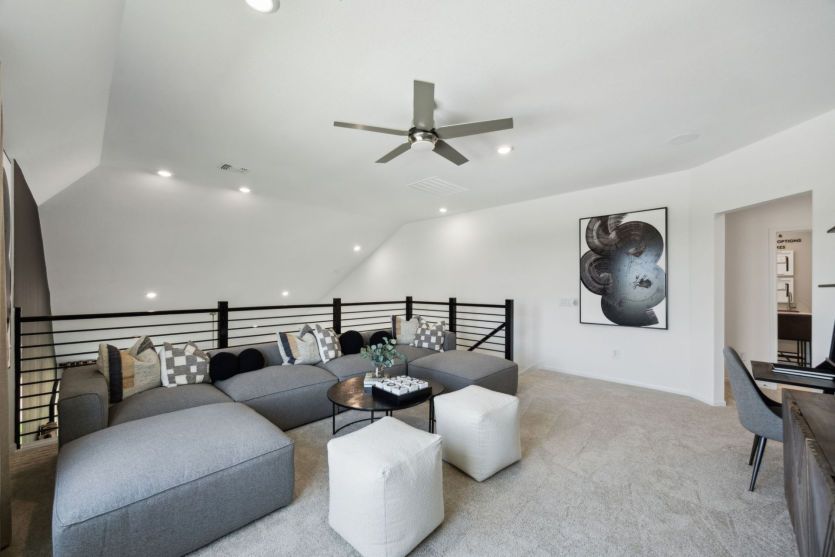 Loft Space on Second Floor