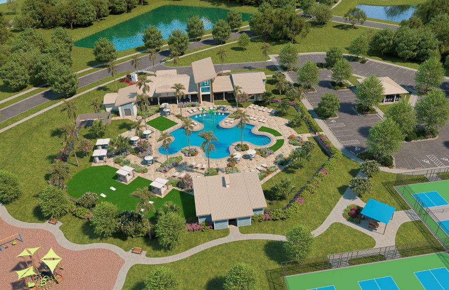 Expansive Amenity Campus