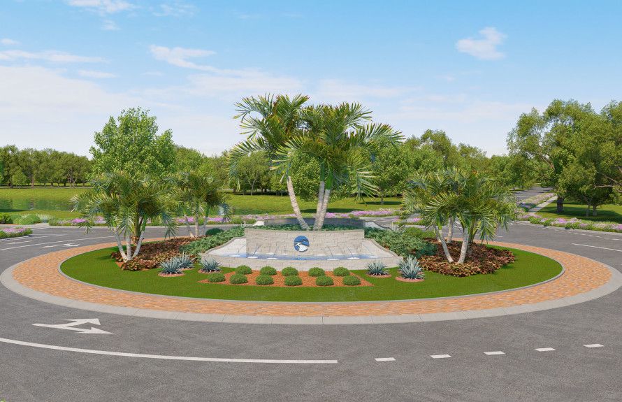 Riversong Fountain Roundabout