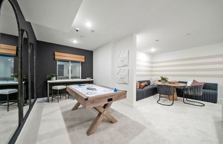 Finished basement
