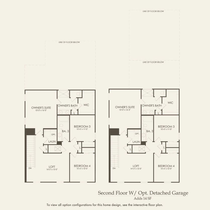 Second Floor 4 br / 3 ba