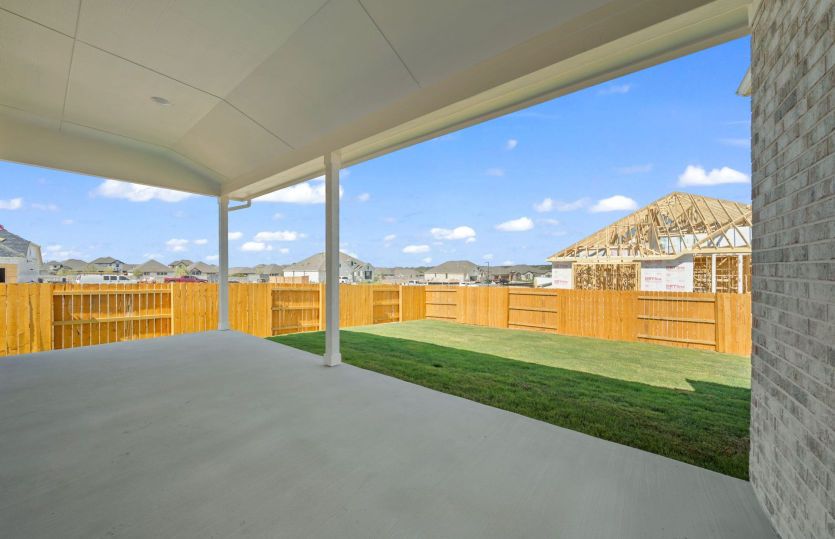 Covered Back Patio