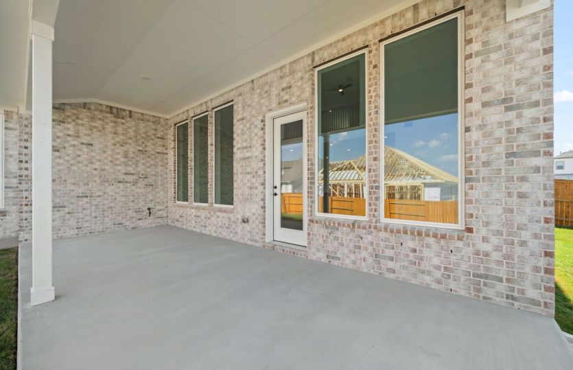 Covered Back Patio