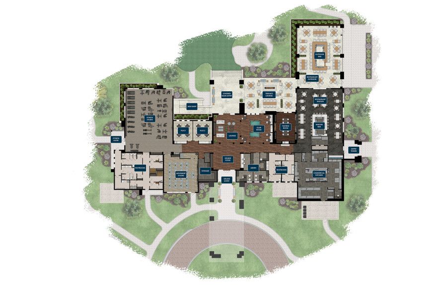 Clubhouse Floor Plan