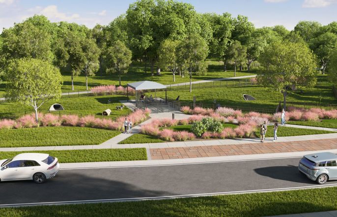 Dog Park Rendering