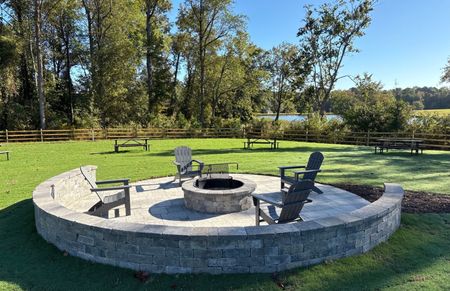 Community Fire Pit and Picnic