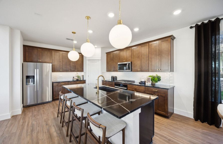 Abundant cabinet space
