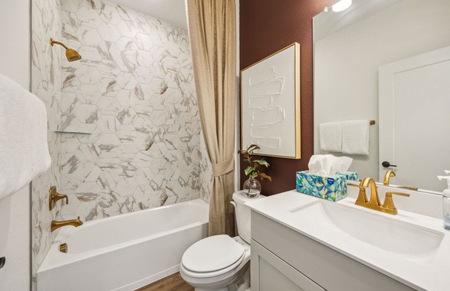 Large additional bathrooms