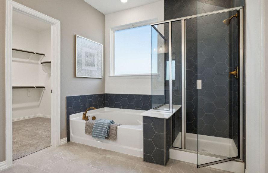 Spa-like bathrooms