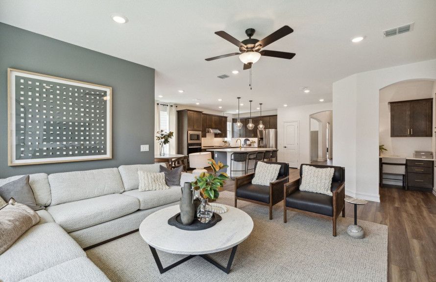 Open-concept living