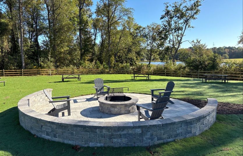 Community Fire Pit and Picnic