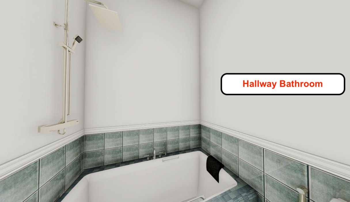 Hallway Bathroom
