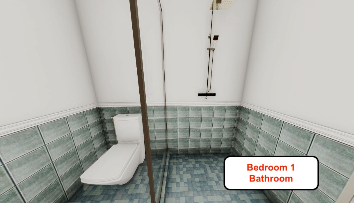 Bedroom1 Bathroom