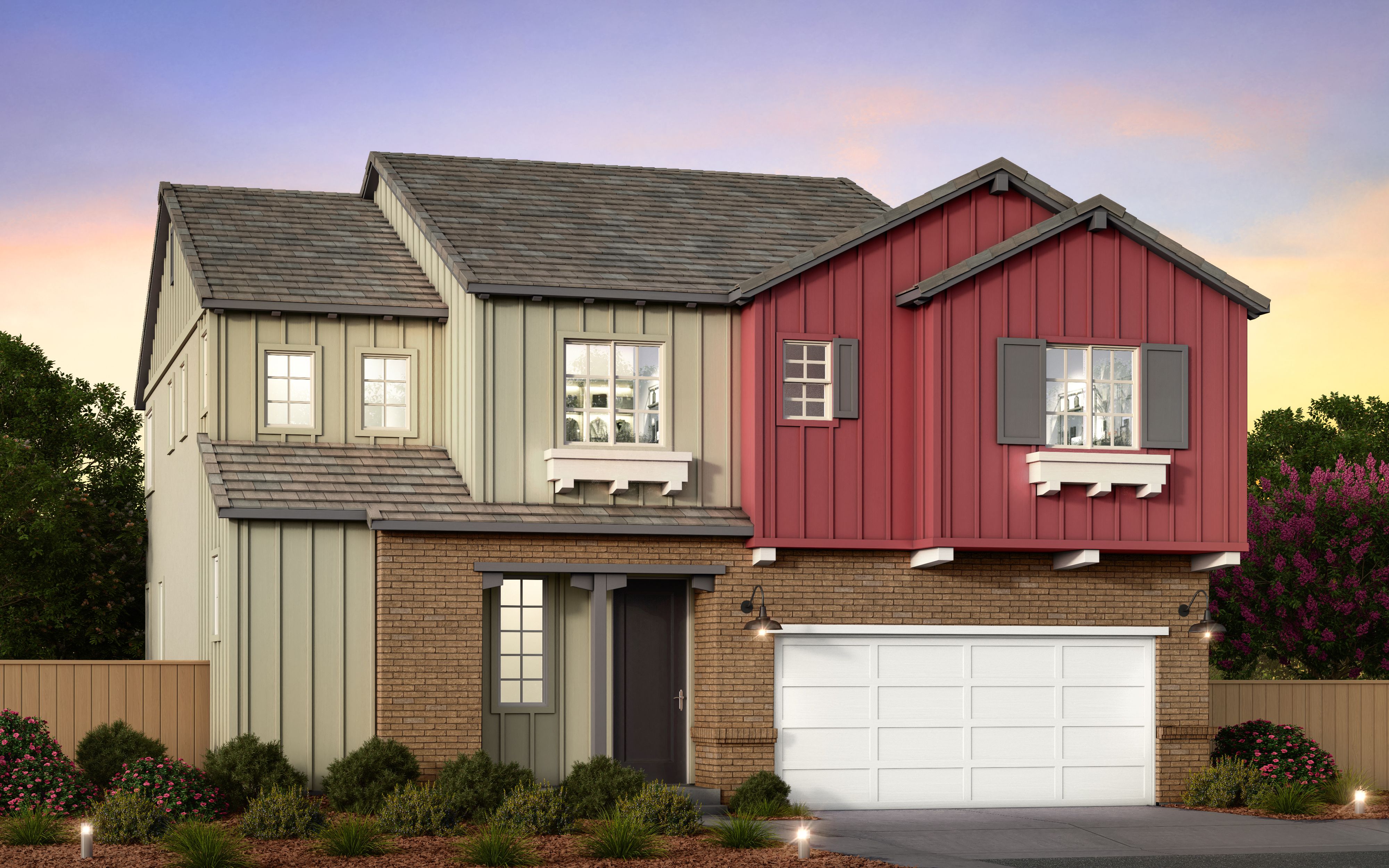 Plan 2 Farmhouse Elevation