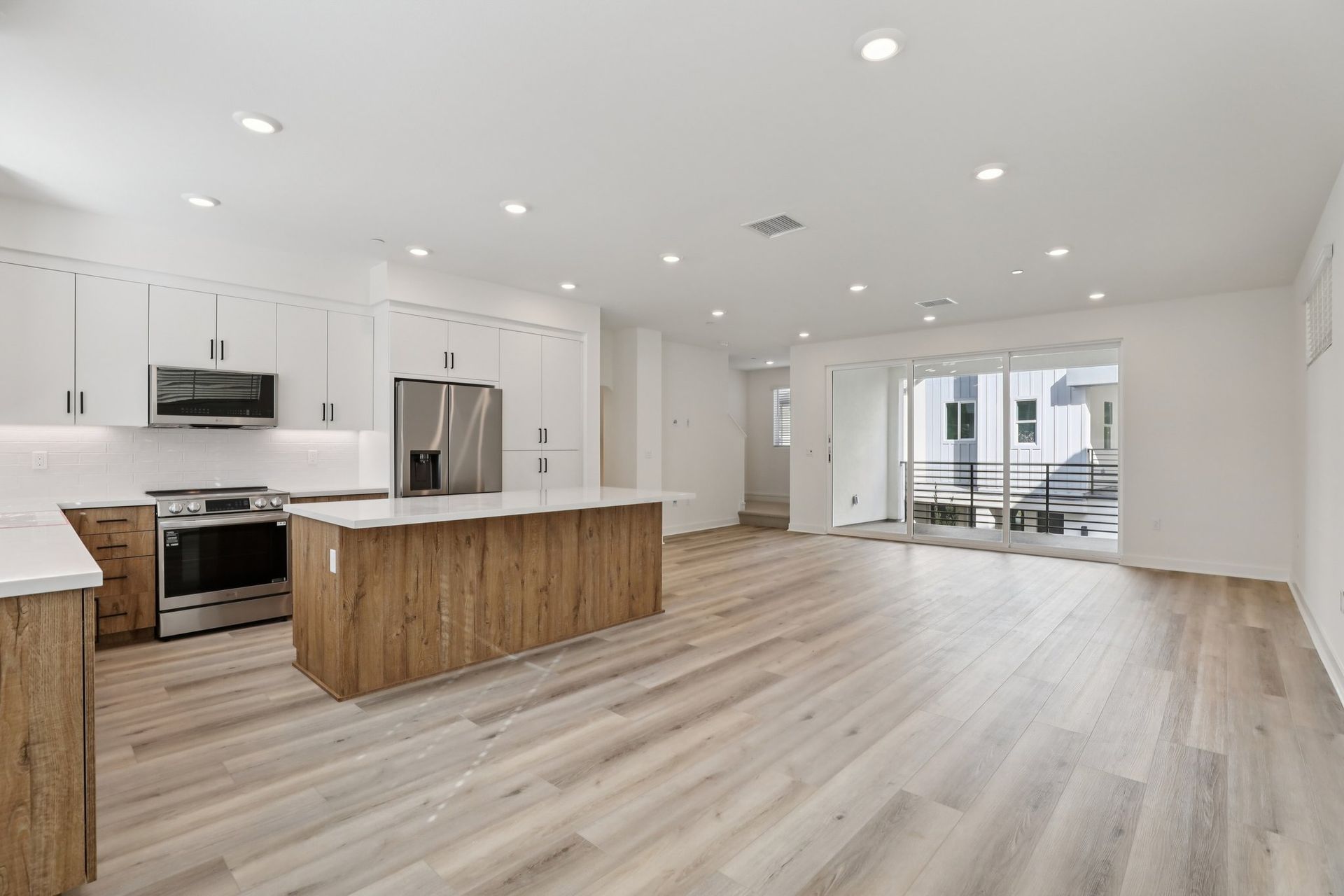 Great room with upgraded flooring