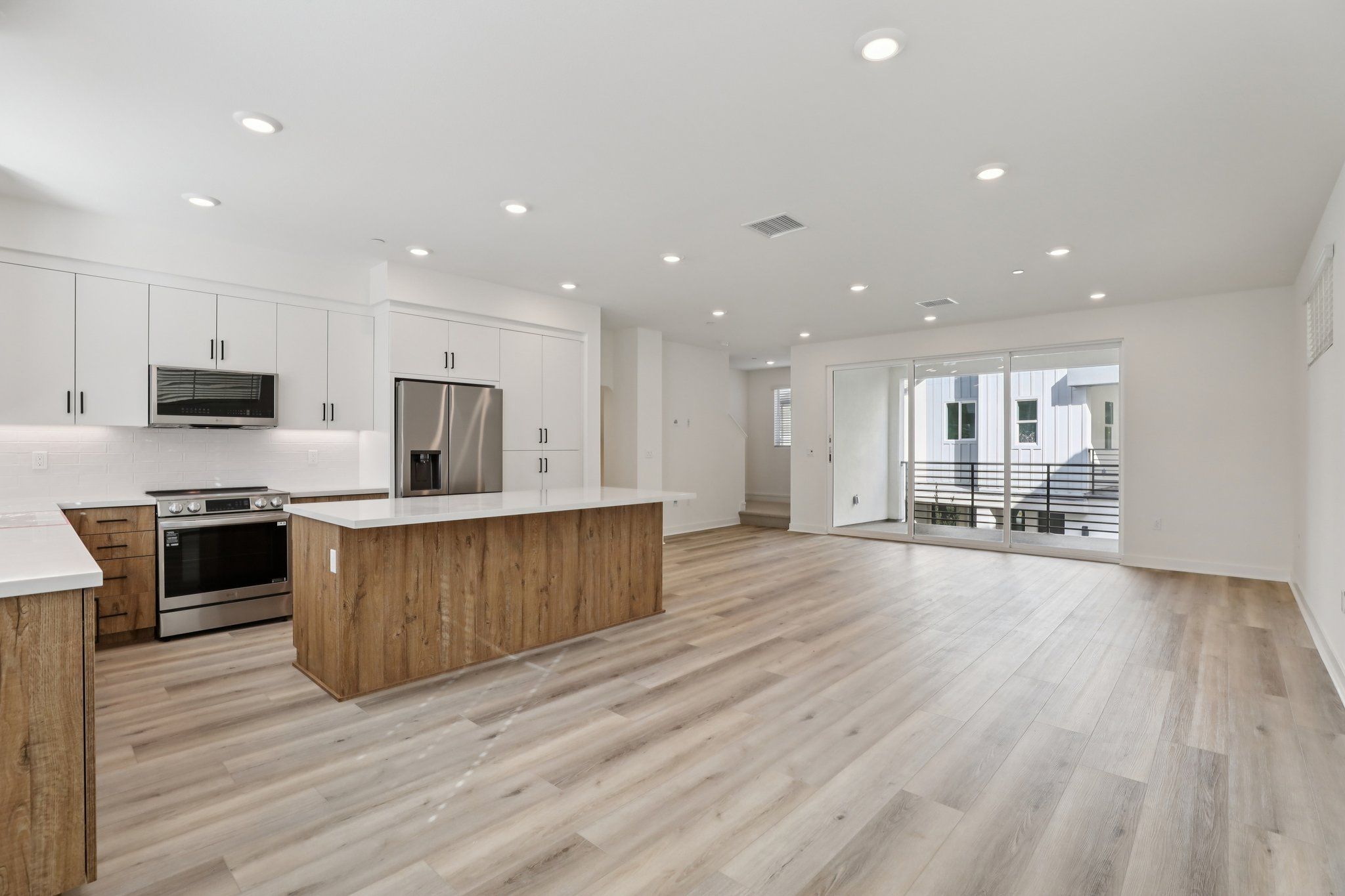 Great room with upgraded flooring