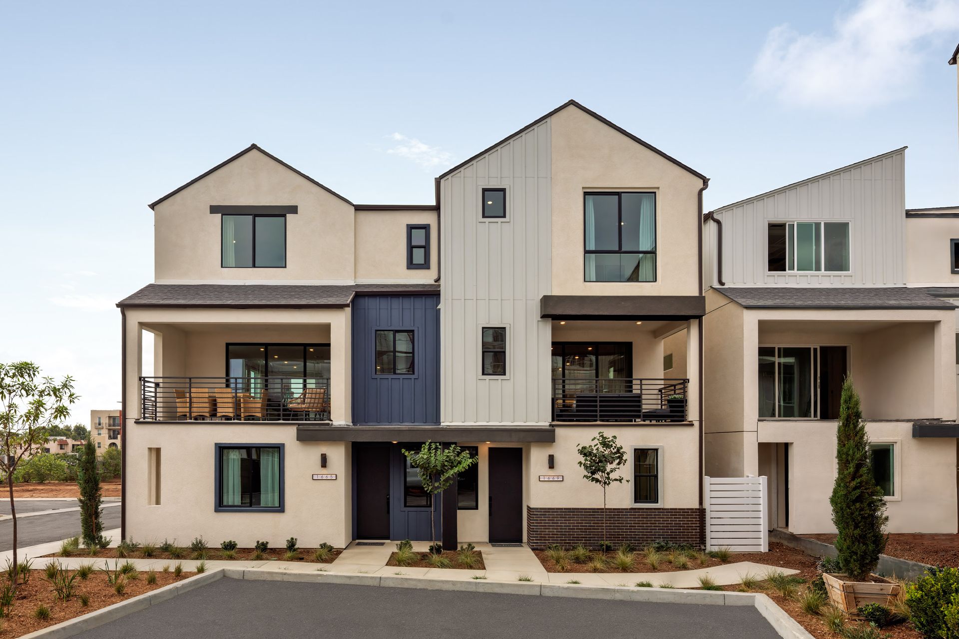 Two Model Homes