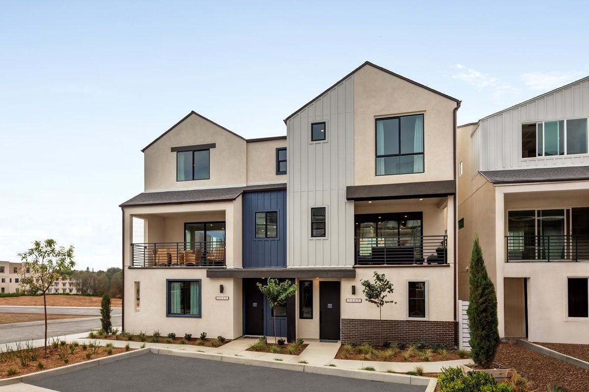 Model home exterior