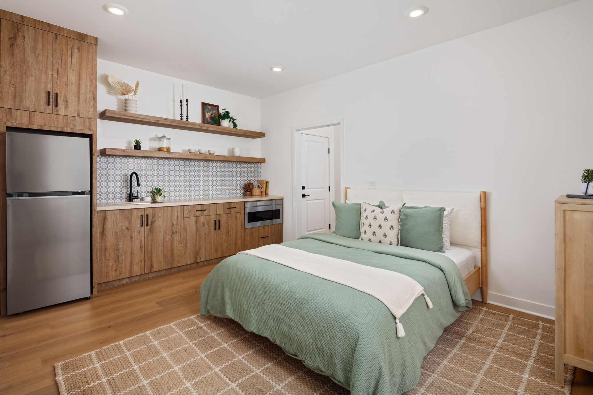 Model home junior primary suite with optional kitchenette
