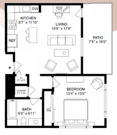 Type 1 - Uptown Luxury Condos: Pasadena, California - RE/MAX Dream Properties